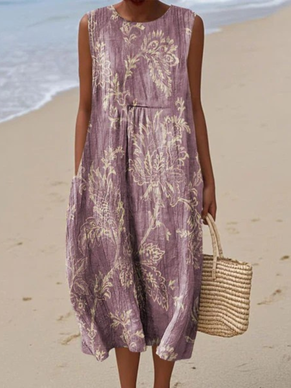 Celine - Alltags-Midi-Kleid