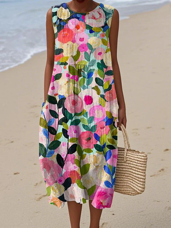 Noa - Alltags-Midi-Kleid