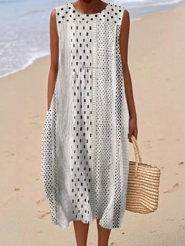 Thea - Alltags-Midi-Kleid