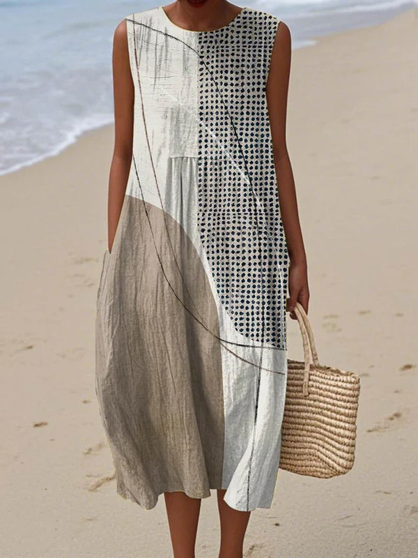 Nova - Alltags Midi-Kleid