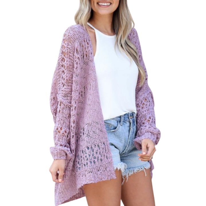 Arizela | Leichter Oversized Boho Sommer Cardigan
