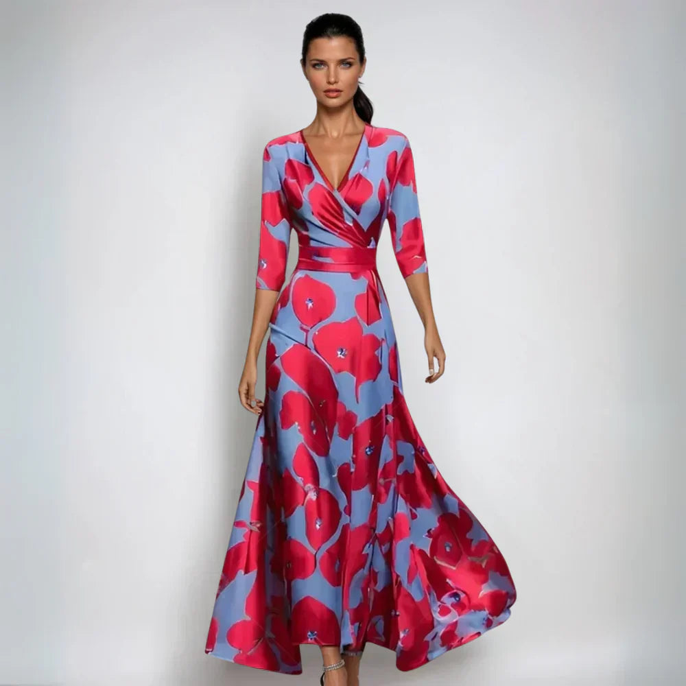Chloe | Elegantes Blumenkleid