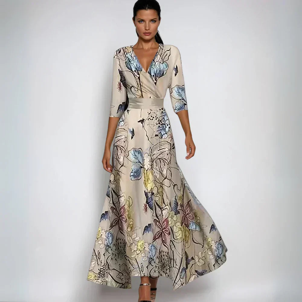 Chloe | Elegantes Blumenkleid