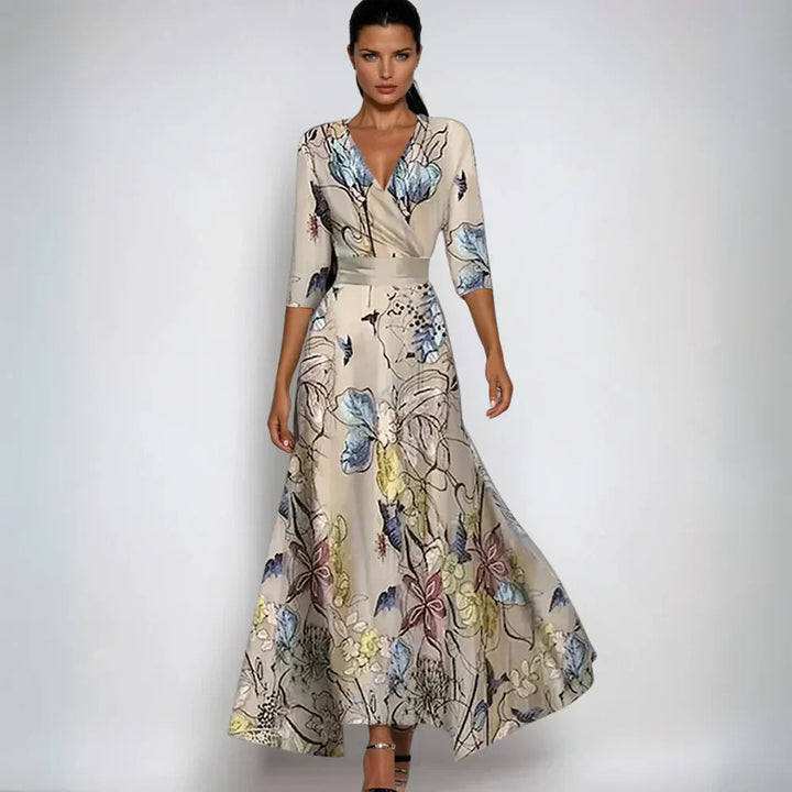 Chloe | Elegantes Blumenkleid
