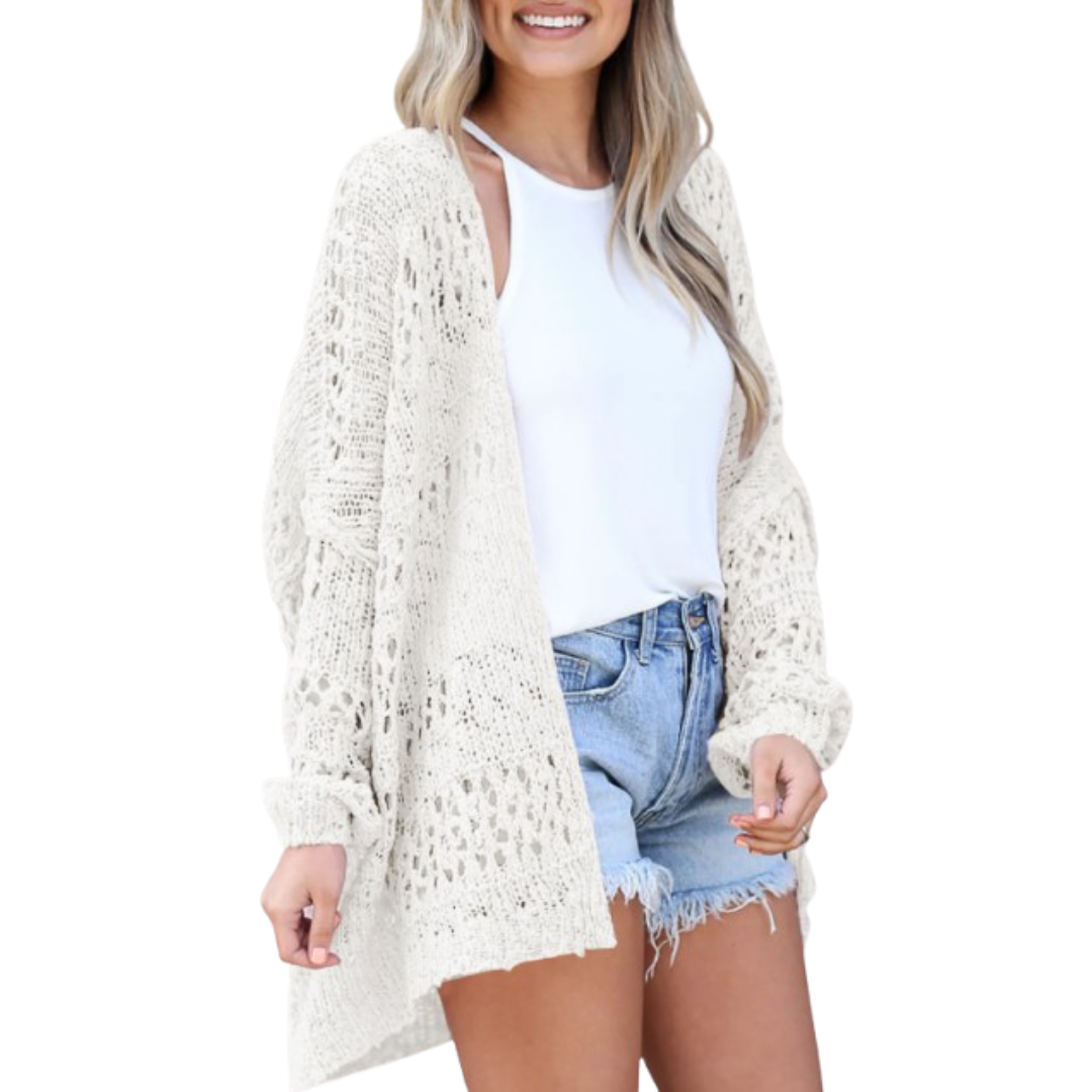 Arizela | Leichter Oversized Boho Sommer Cardigan