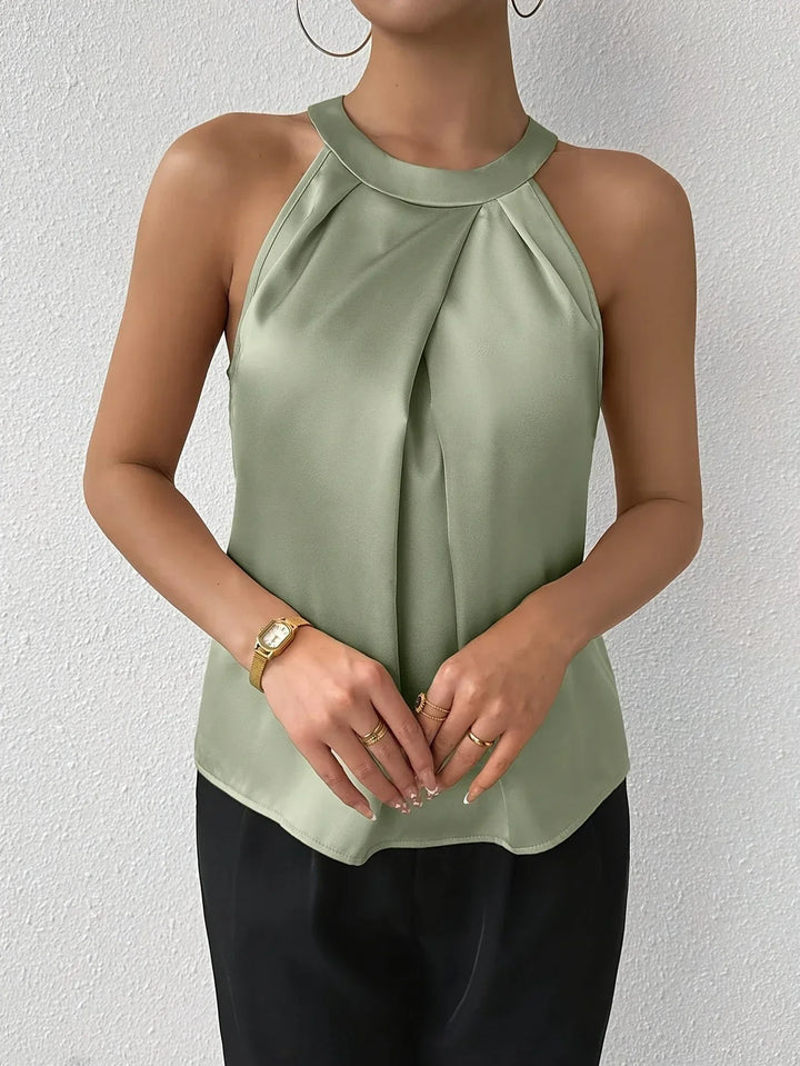 CERYS ELEGANTE ÄRMELLOSE BLUSE