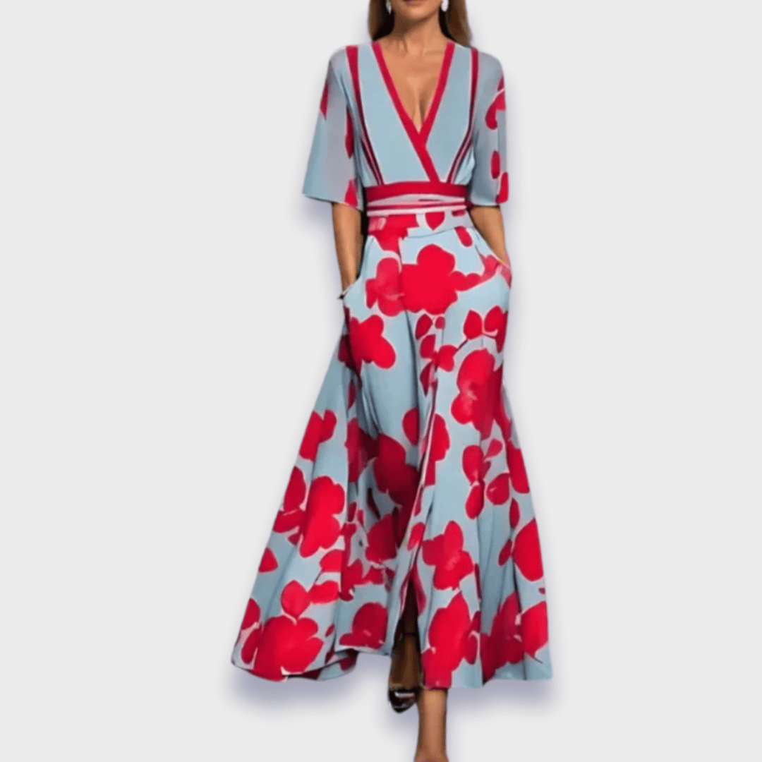 Chloe | Elegantes Blumenkleid