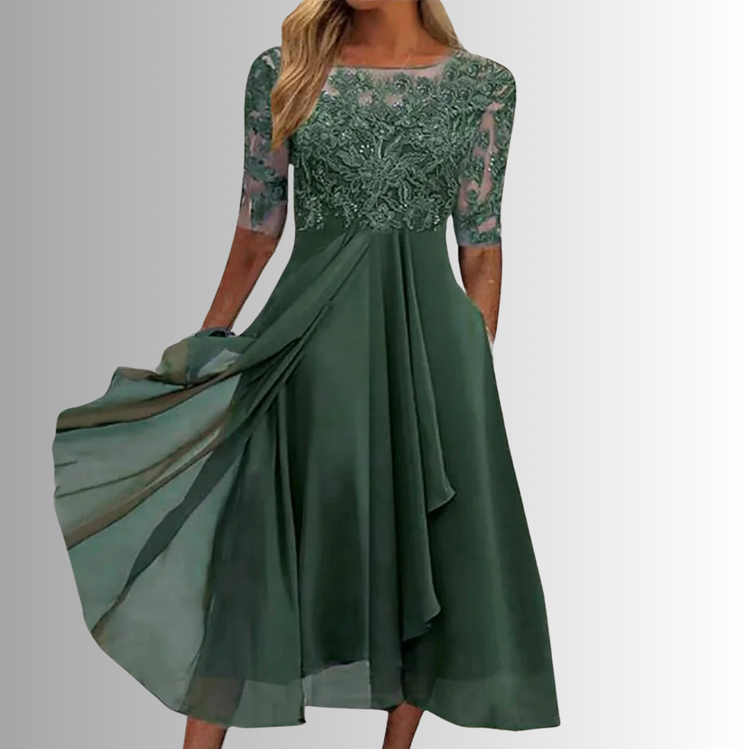 Rhonda™ | Elegantes Spitzenkleid