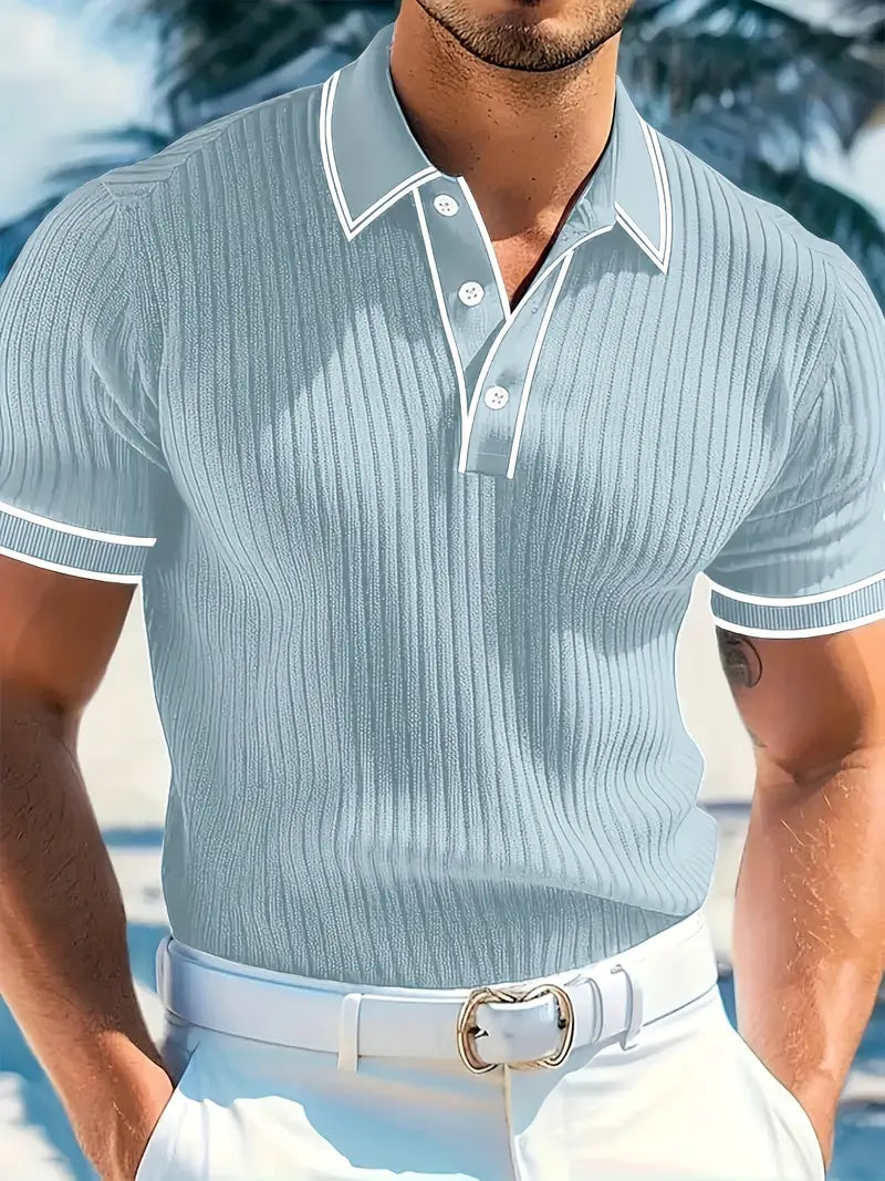 Orestis - Elegantes Polo-Shirt mit kurzen Ärmeln