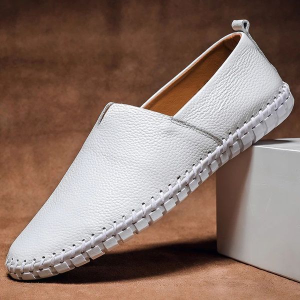 MASSIMO LEDER LOAFERS
