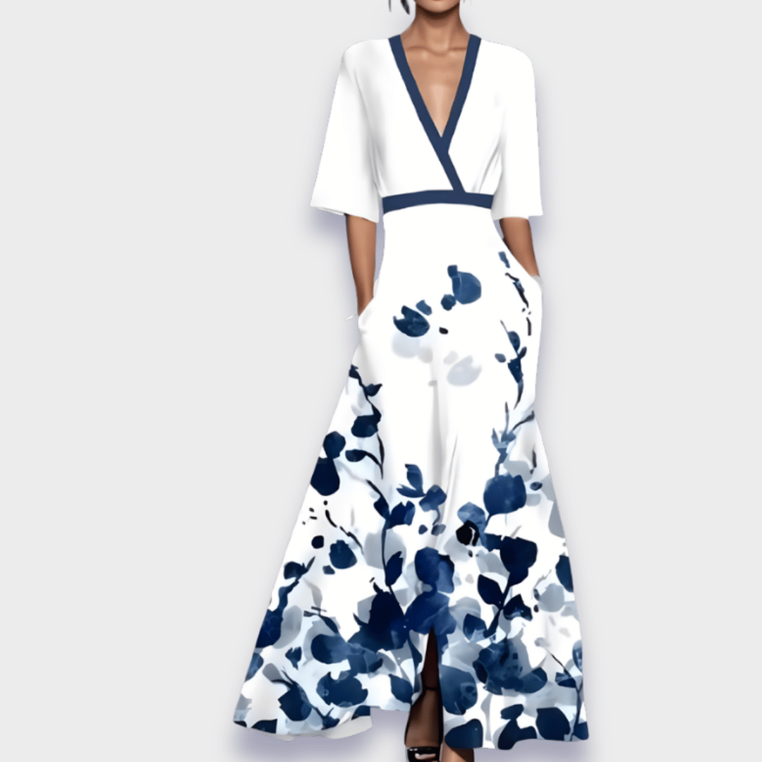 Chloe | Elegantes Blumenkleid