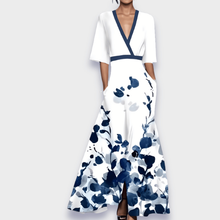Chloe | Elegantes Blumenkleid