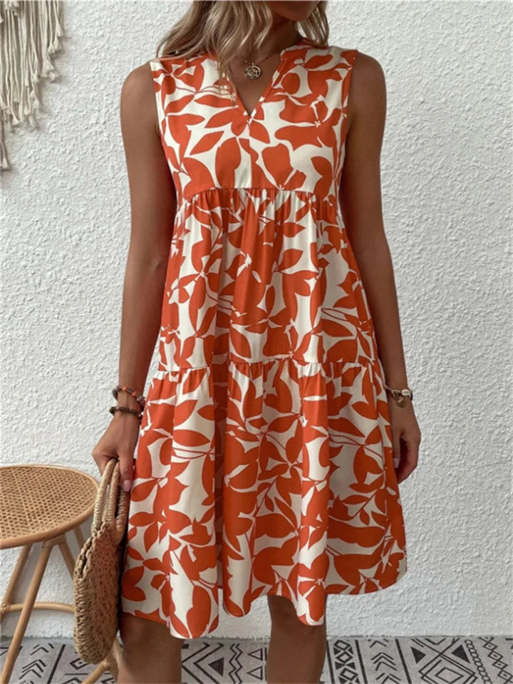 Tasha | Blühendes Fließendes Kleid