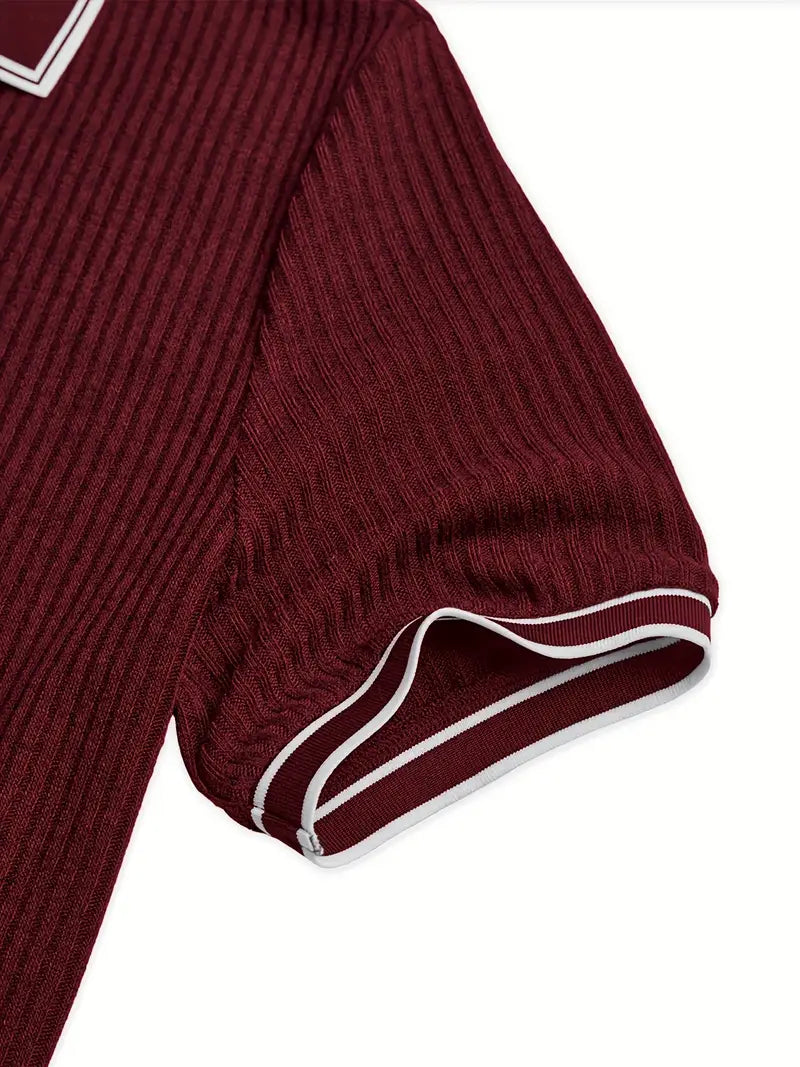 Orestis - Elegantes Polo-Shirt mit kurzen Ärmeln