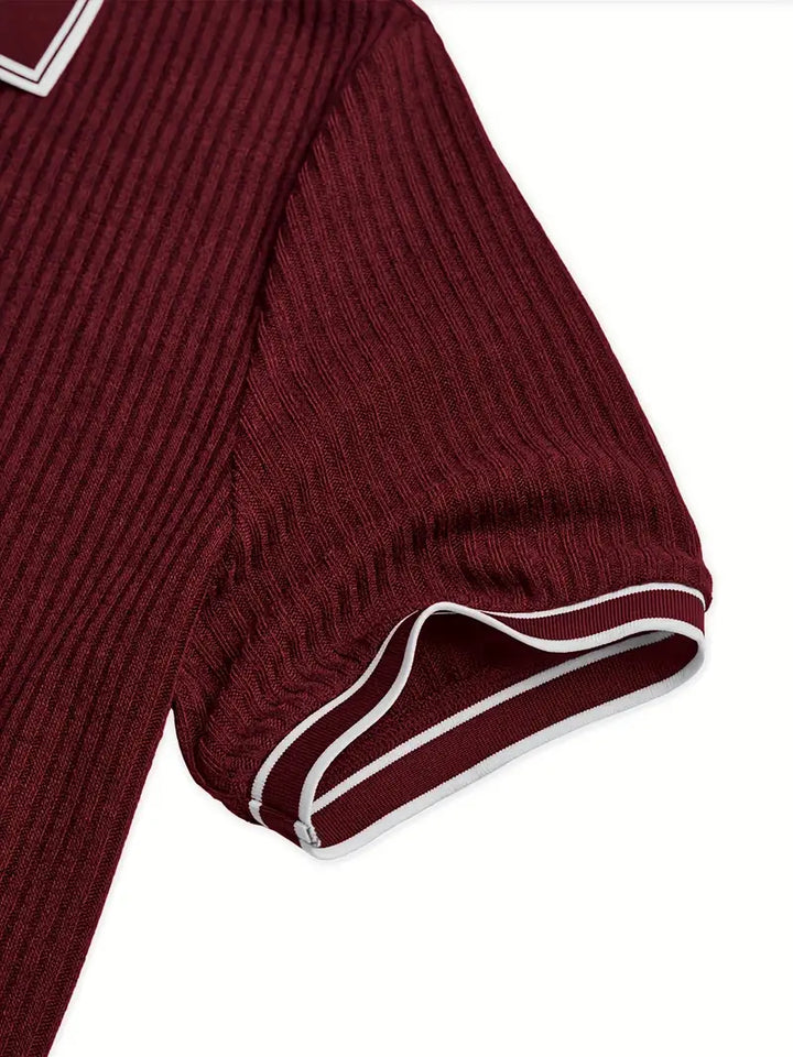Orestis - Elegantes Polo-Shirt mit kurzen Ärmeln