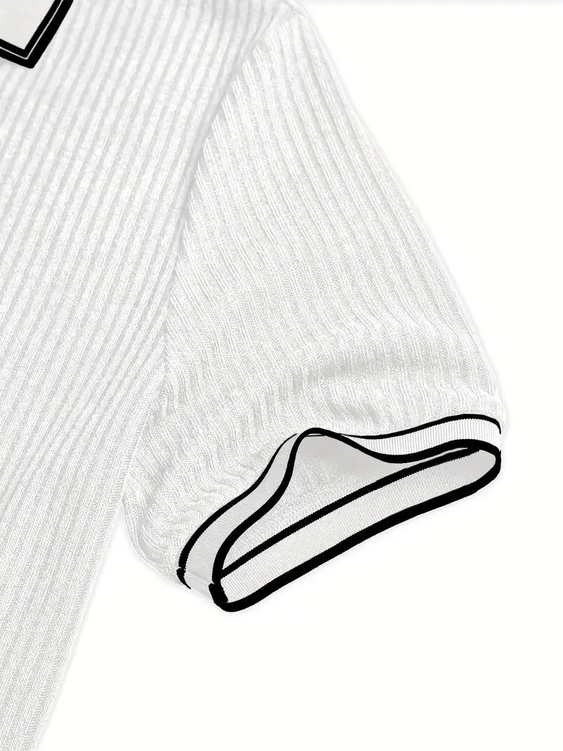 Orestis - Elegantes Polo-Shirt mit kurzen Ärmeln