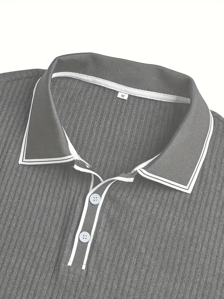 Orestis - Elegantes Polo-Shirt mit kurzen Ärmeln