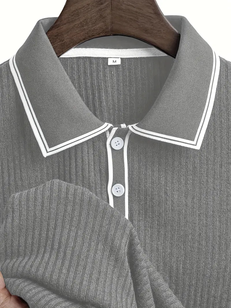 Orestis - Elegantes Polo-Shirt mit kurzen Ärmeln