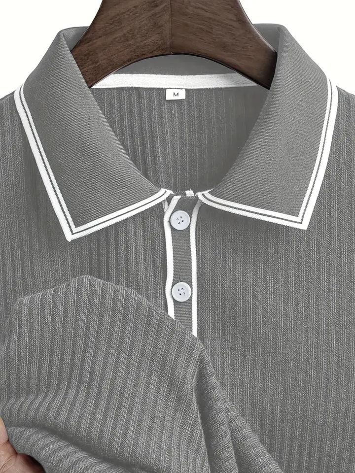 Orestis - Elegantes Polo-Shirt mit kurzen Ärmeln