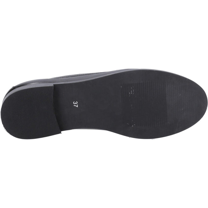 Hush Puppies Connie Leder Damen Schwarz Slipper