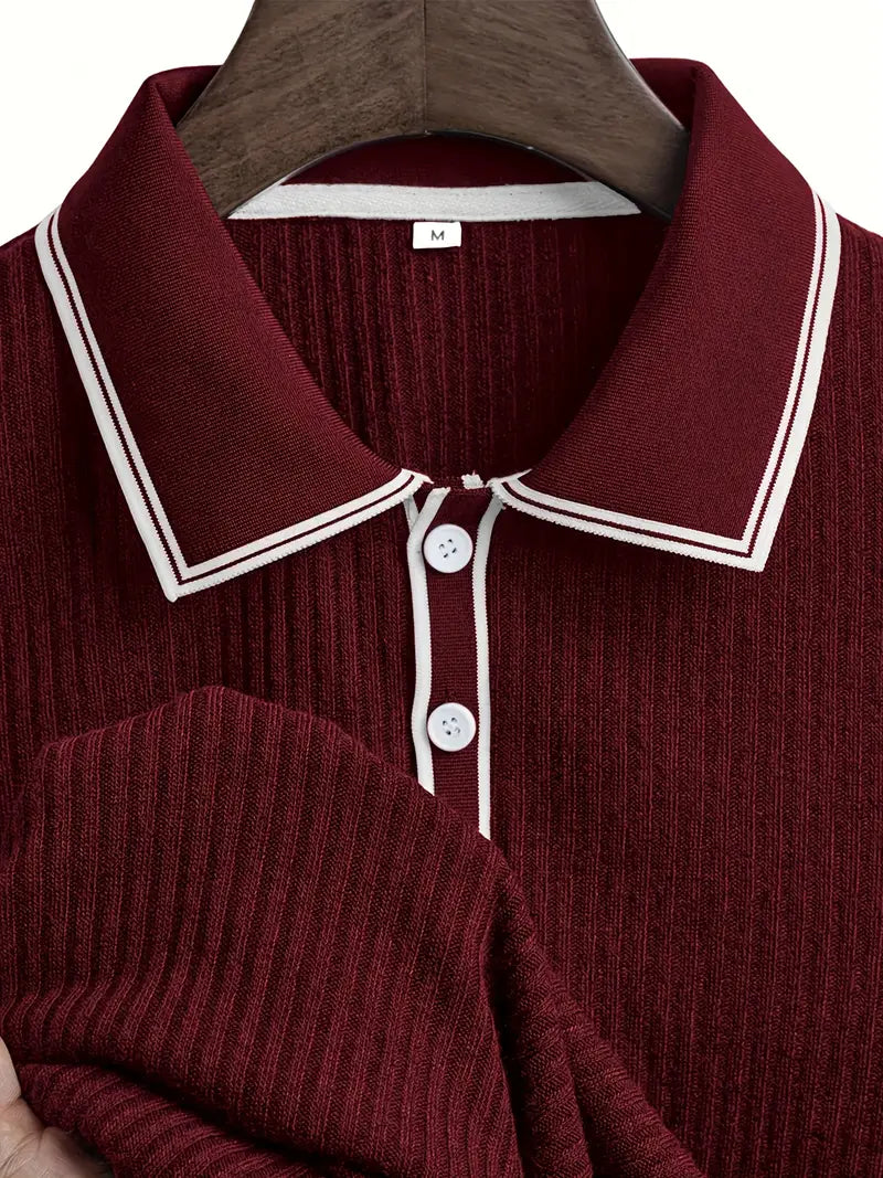 Orestis - Elegantes Polo-Shirt mit kurzen Ärmeln