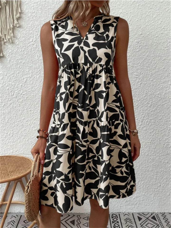 Tasha | Blühendes Fließendes Kleid