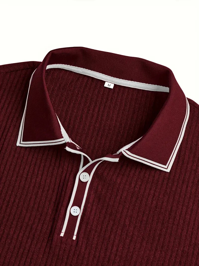Orestis - Elegantes Polo-Shirt mit kurzen Ärmeln