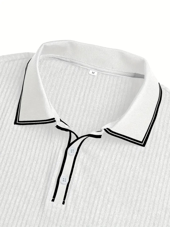 Orestis - Elegantes Polo-Shirt mit kurzen Ärmeln