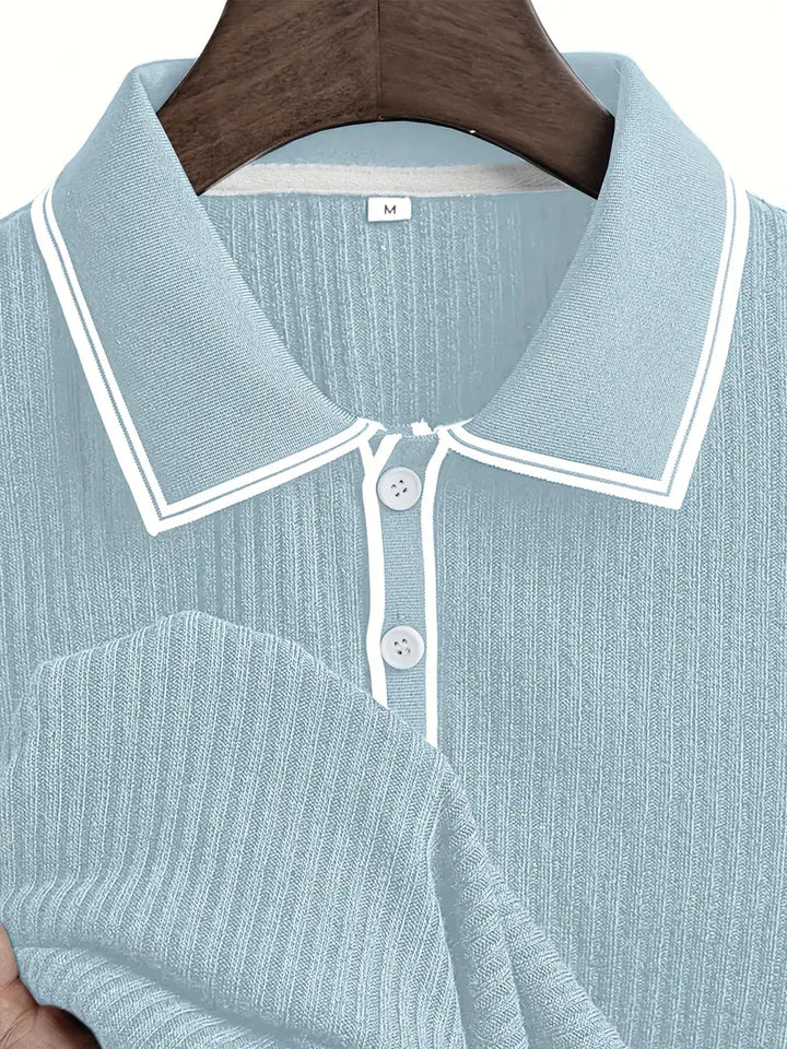 Orestis - Elegantes Polo-Shirt mit kurzen Ärmeln