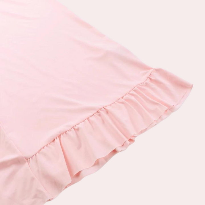 Paige | Elegantes ärmelloses V-Ausschnitt-Maxikleid mit asymmetrischem Schlitz