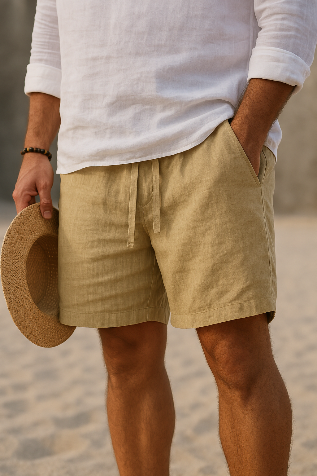 Lorenzo™ | Baumwoll-Leinen-Hose
