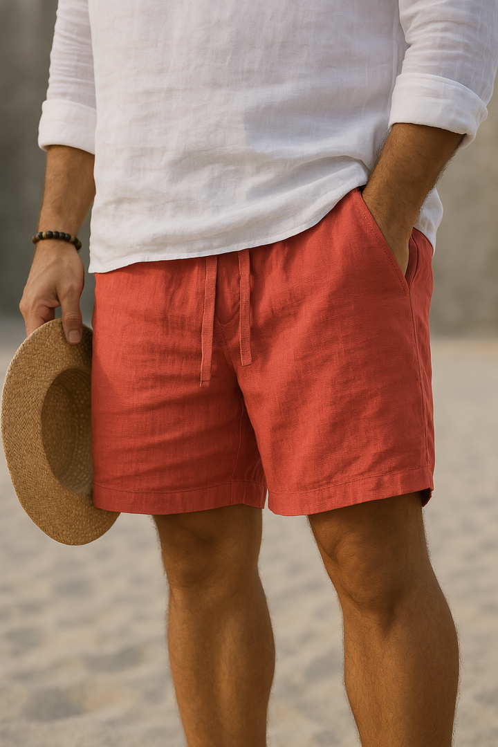 Lorenzo™ | Baumwoll-Leinen-Hose