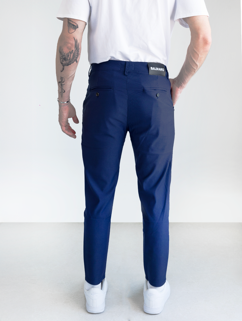 Noa Stretch Pants - Blue