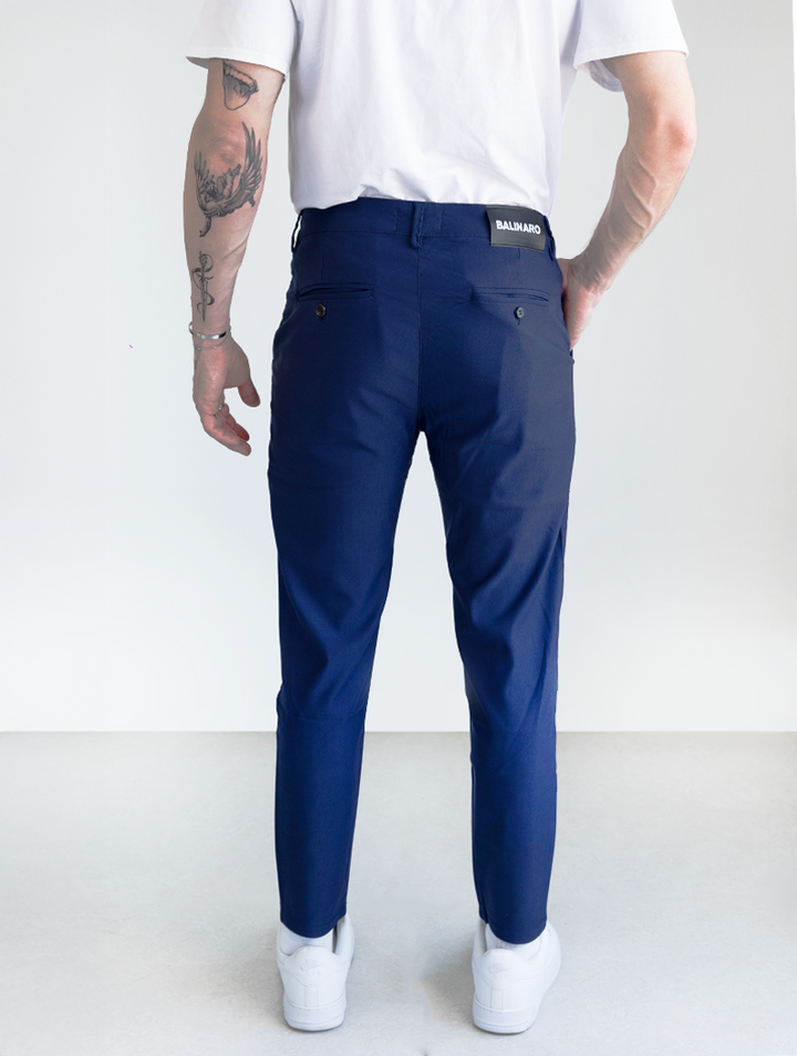 Noa Stretch Pants - Blue