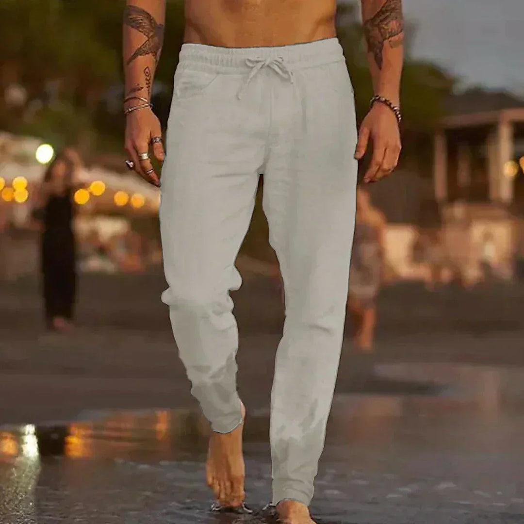 LORANO FIRENZE | LEINEN STRANDHOSE