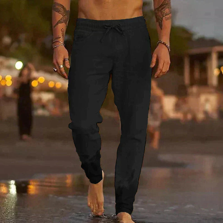 LORANO FIRENZE | LEINEN STRANDHOSE