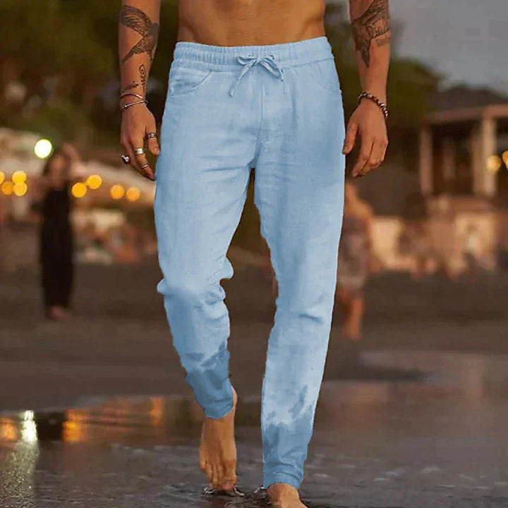 LORANO FIRENZE | LEINEN STRANDHOSE