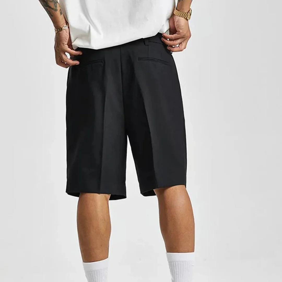 Marcus Maßgeschneiderte Schwarze Shorts