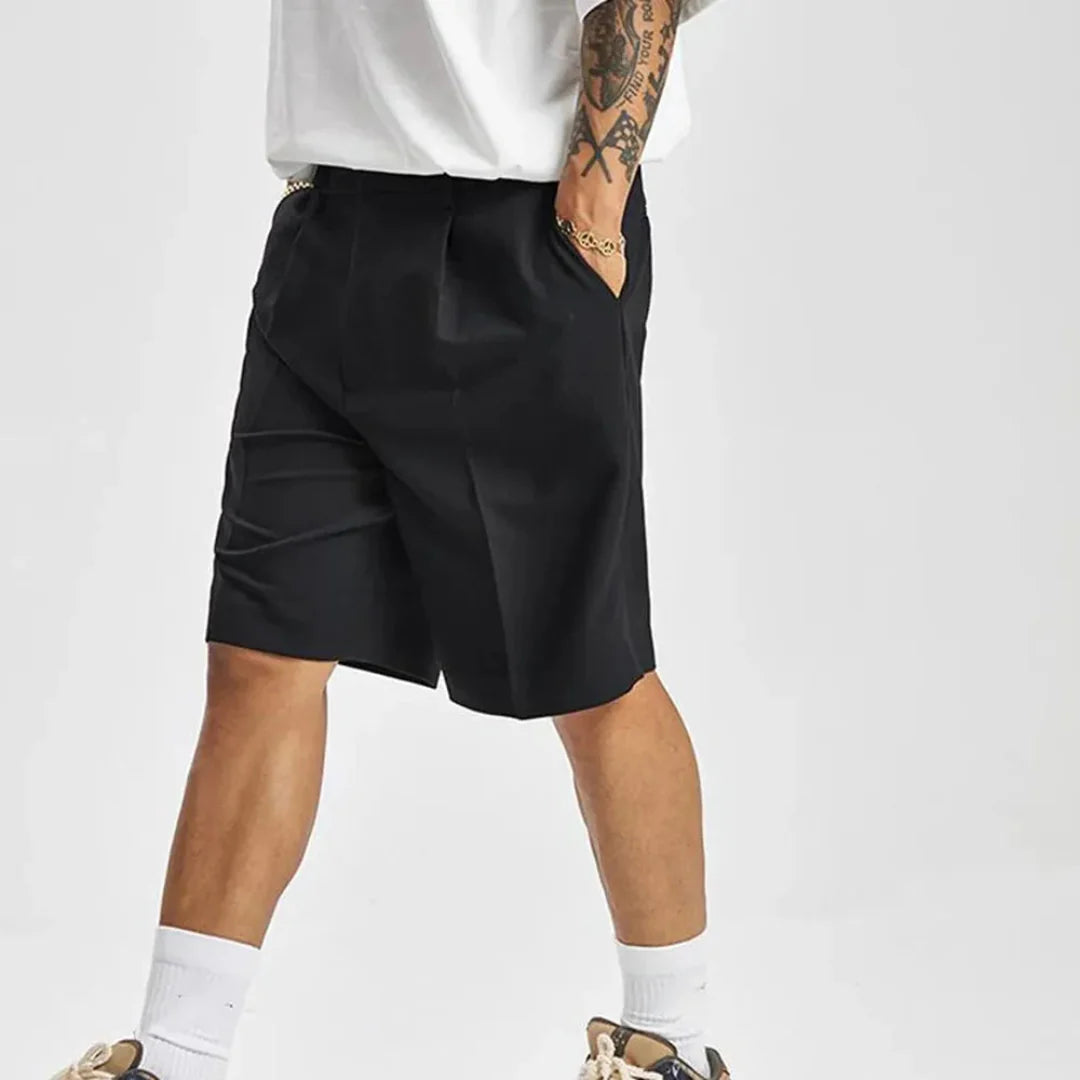 Marcus Maßgeschneiderte Schwarze Shorts