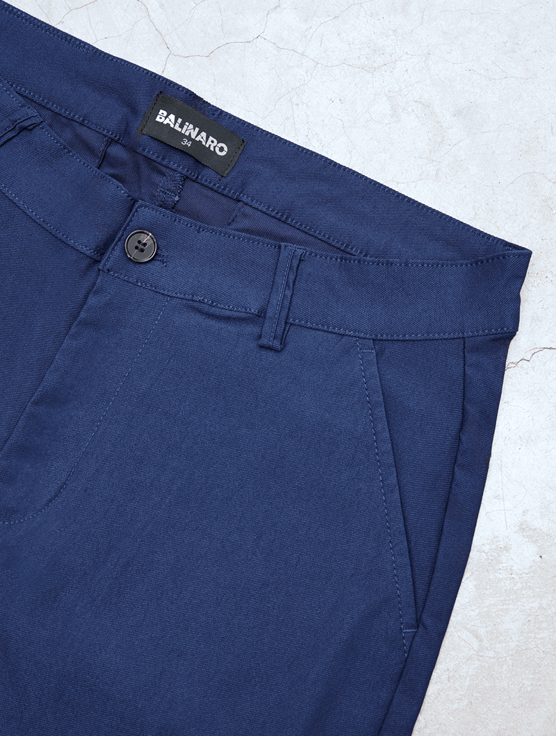 Noa Stretch Pants - Blue
