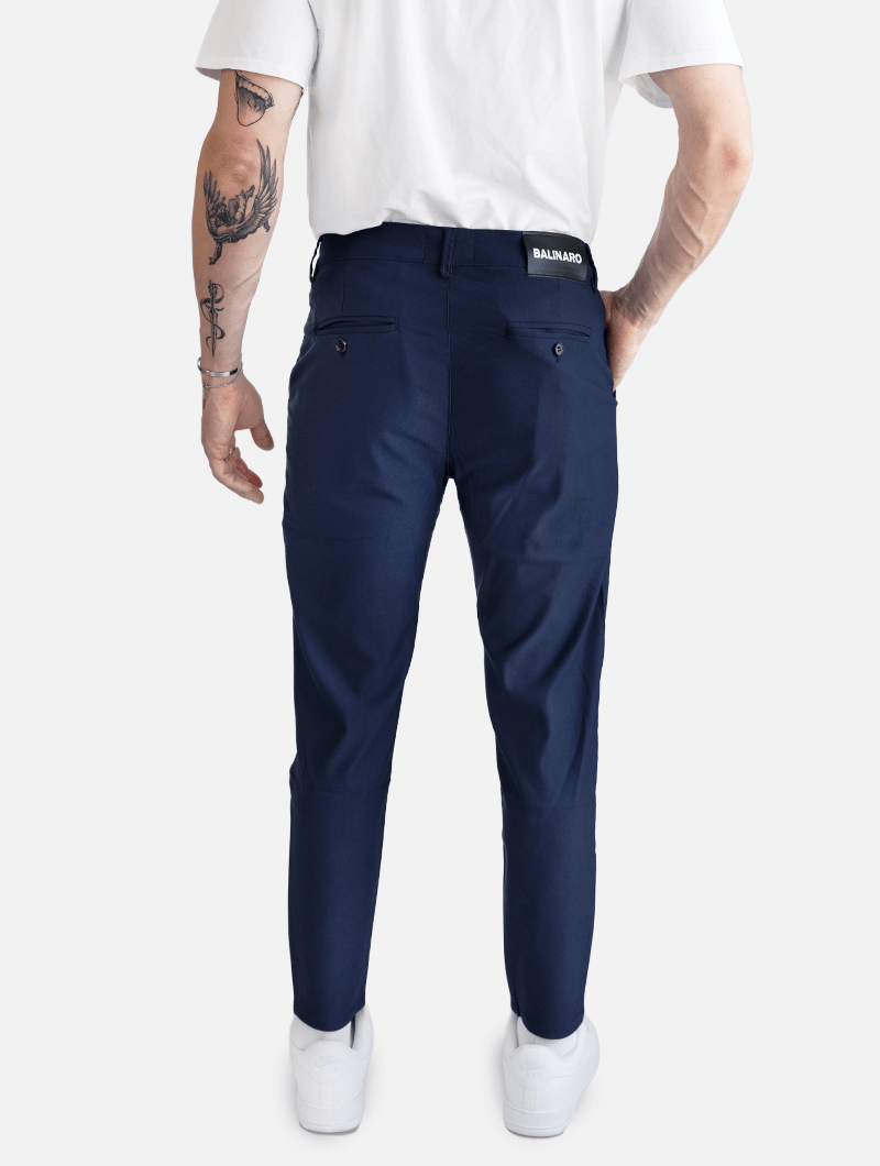 Noa Stretch Pants - Blau