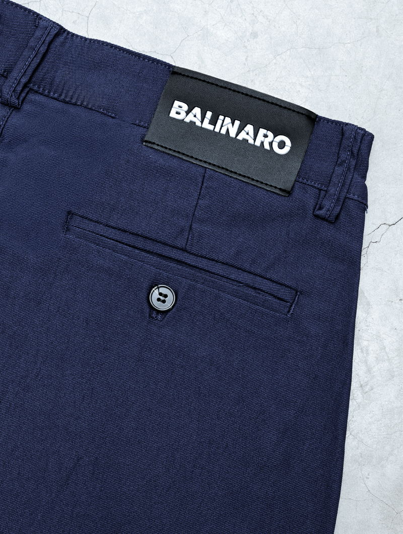 Noa Stretch Pants - Blau