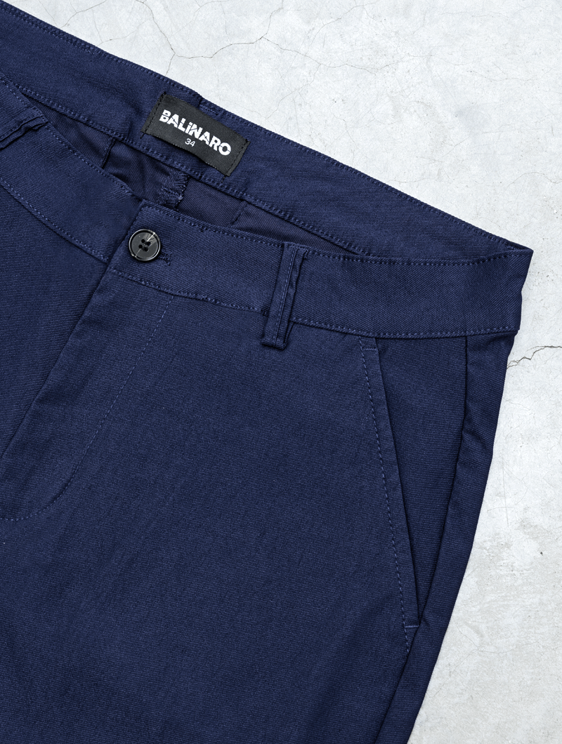 Noa Stretch Pants - Blau