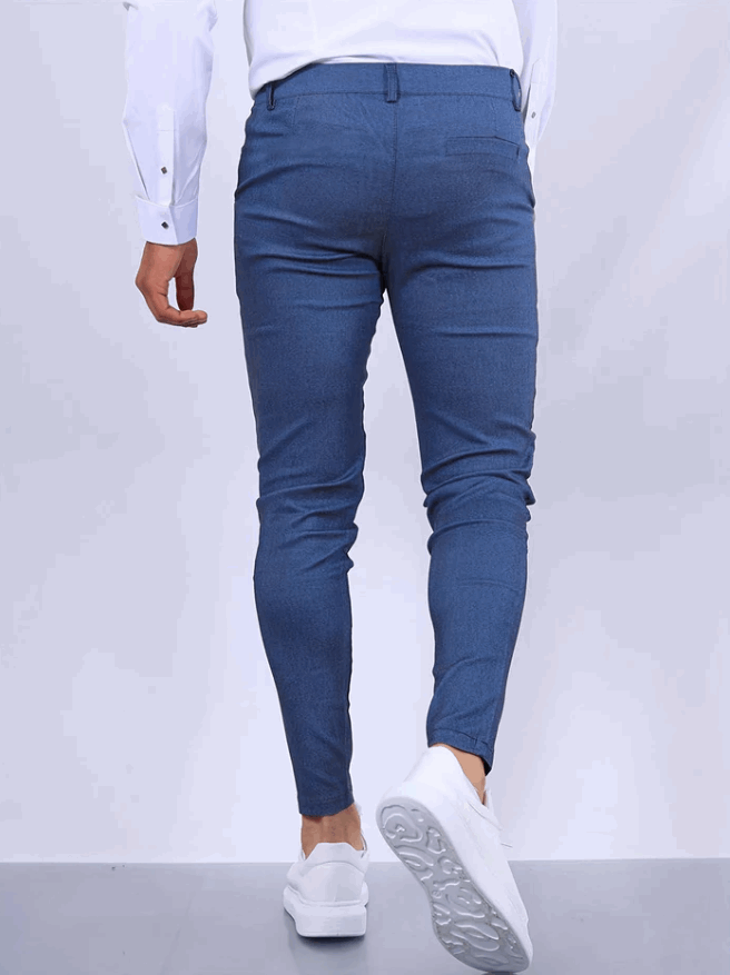 Noa Stretch Pants - Blue