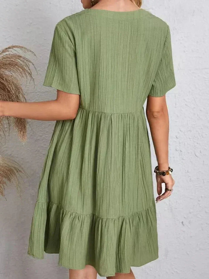 Emira Midikleid mit Bauchkontrolle