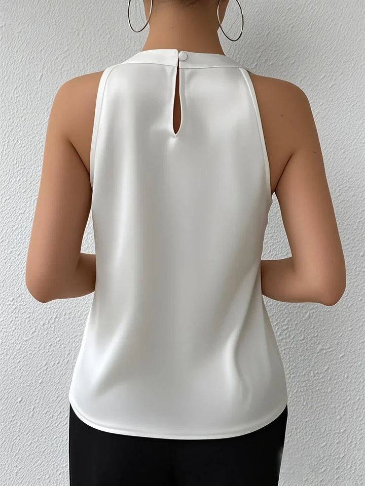 CERYS ELEGANTE ÄRMELLOSE BLUSE