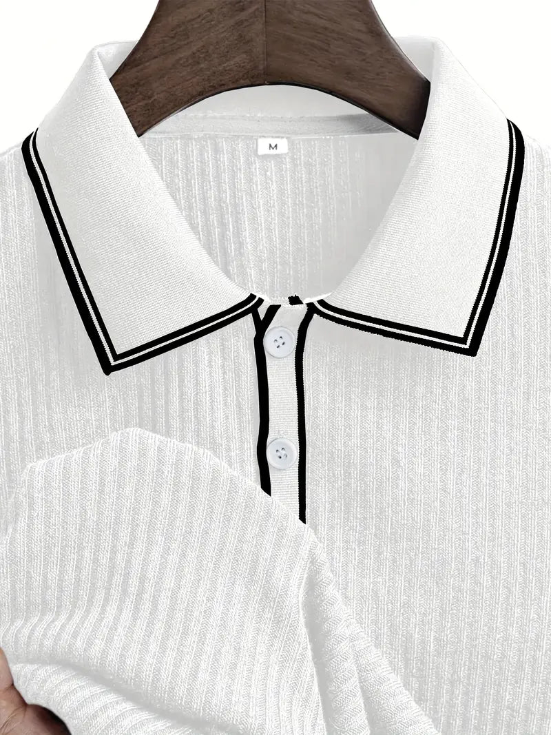 Orestis - Elegantes Polo-Shirt mit kurzen Ärmeln