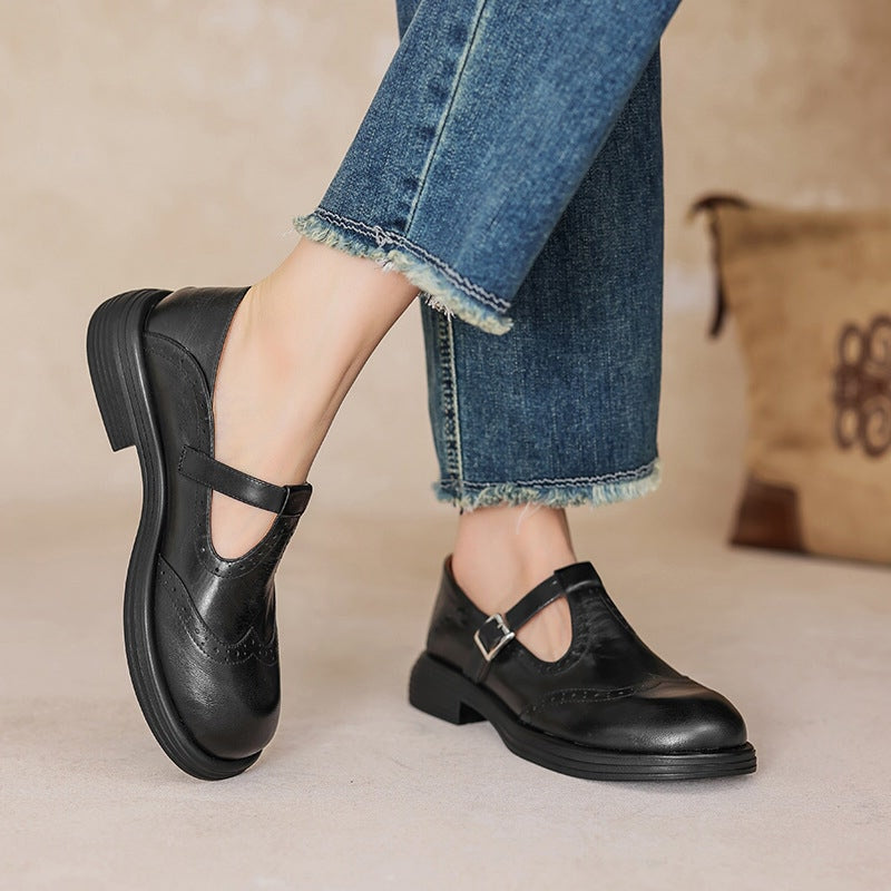 Mattea | ELEGANTE MARY JANES AUS LEDER