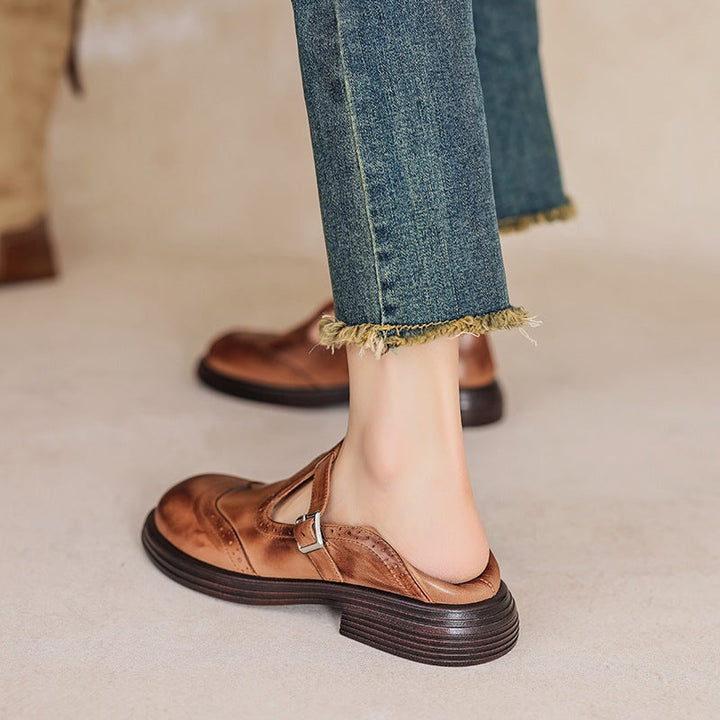 Mattea | ELEGANTE MARY JANES AUS LEDER